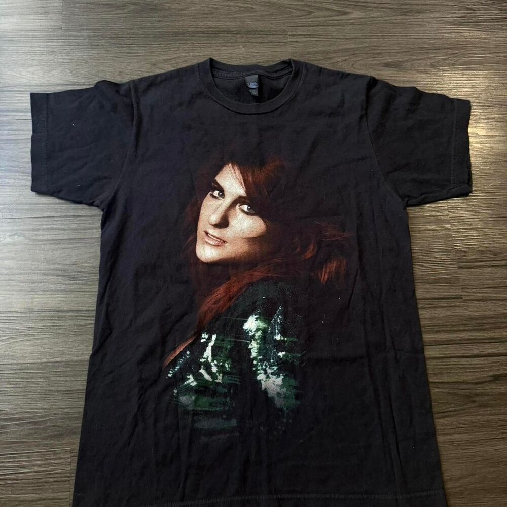 2016 Meghan Trainor Tultex black tour tee Size Small graphic music band